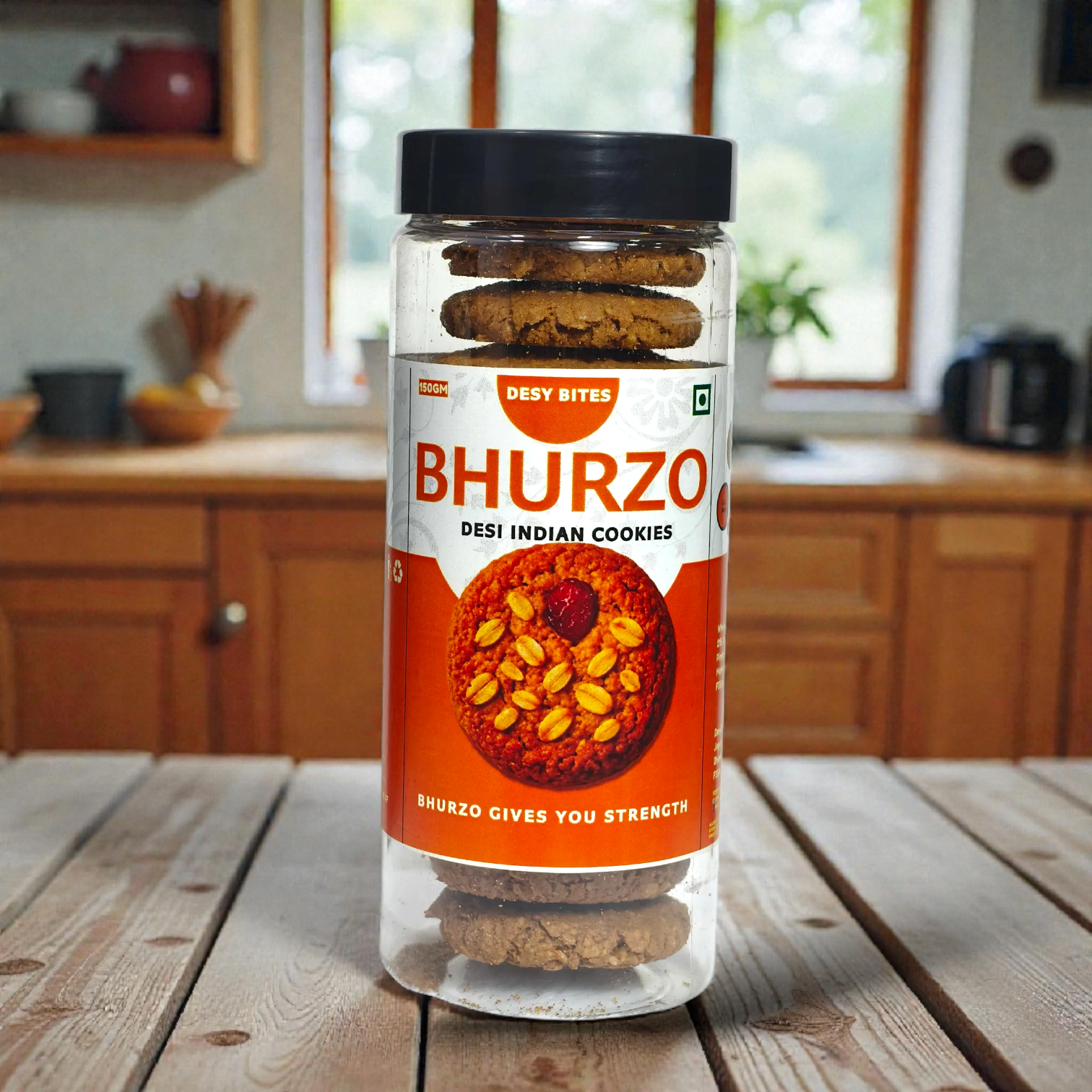 Bhurzo – Oats & Jaggery Cookies