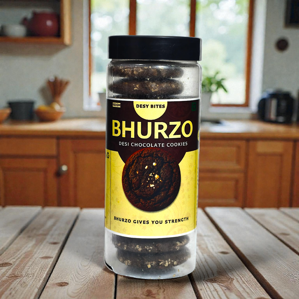 Bhurzo – Ragi Choco Crunch Cookies